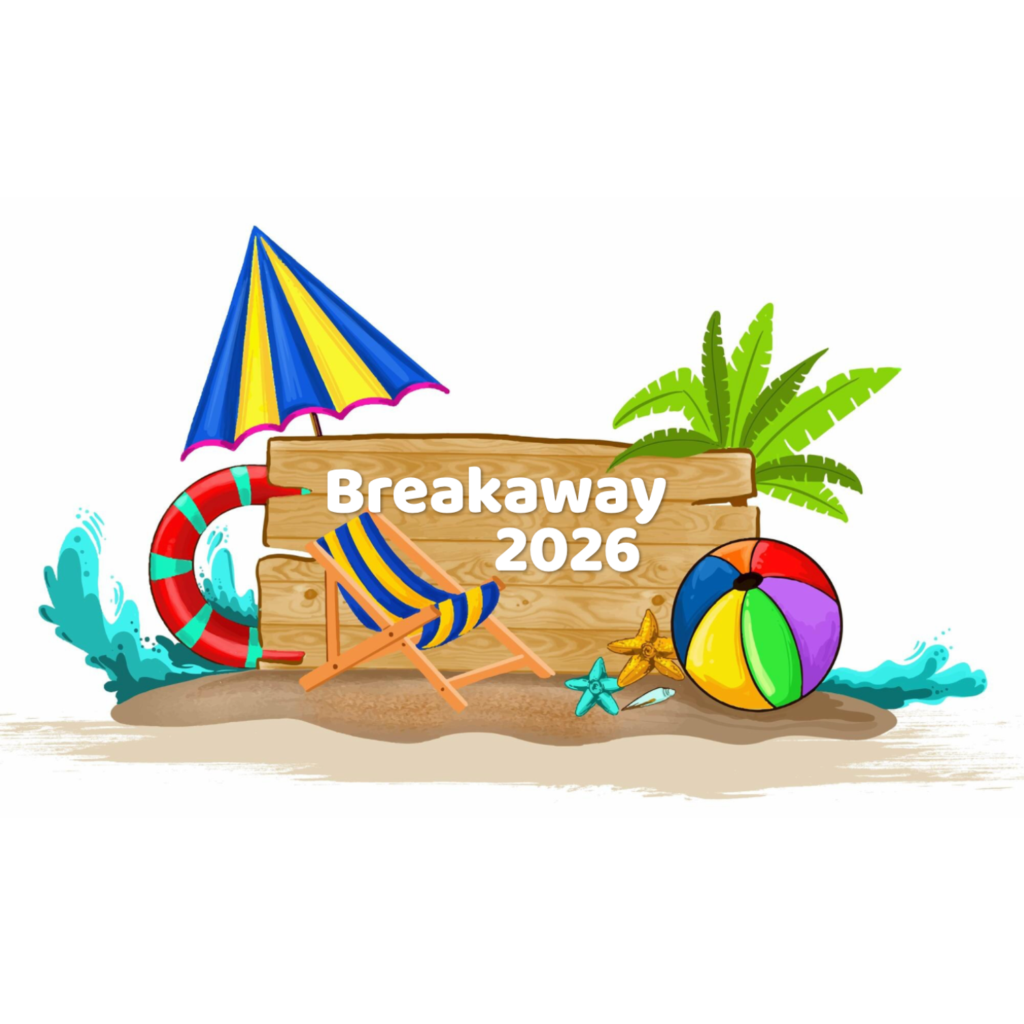 A graphic that reads Breakawaa 2026